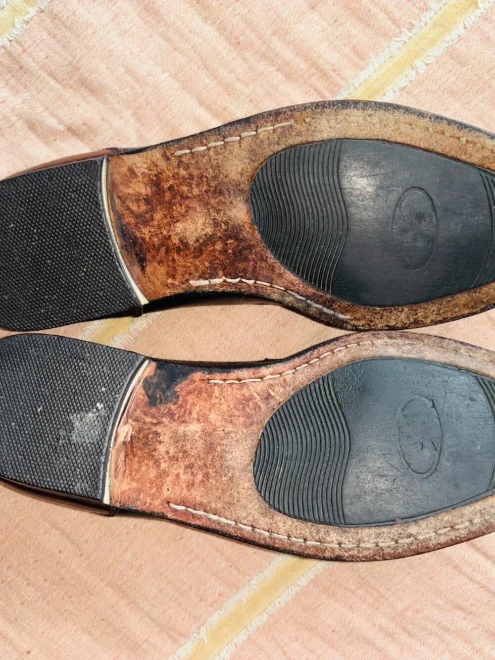 Florsheim black cognac